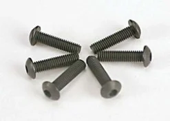 Traxxas 2578 3x12mm Button Head Machine Screw Hex Drive 6 Pack