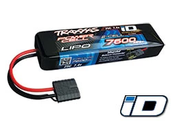 Traxxas 2869X 2S 7.4V 7600mAh 25C LiPo Power Cell Battery With ID Plug 1 Traxxas 2869X 2S 7.4V 7600mAh 25C LiPo Power Cell Battery With ID Plug