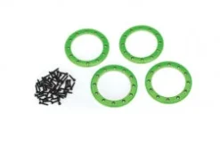 Traxxas 8168G 2.2" Green Aluminum Beadlock Rings 4 Pack