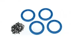 Traxxas 8168X 2.2" Blue Aluminum Beadlock Rings 4 Pack