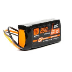 Spektrum SPMX8503S30 850mAh 3S 11.1V 30C SMART G2 LiPo Battery With IC2/EC2