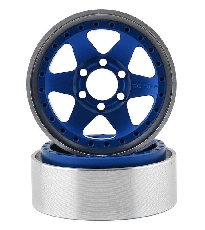 Vanquish Products VPS07767 Method 1.9 Beadlock Race Wheel 310 Blue Anodized Aluminum 1 Pair 1 Vanquish Products VPS07767 Method 1.9 Beadlock Race Wheel 310 Blue Anodized Aluminum 1 Pair