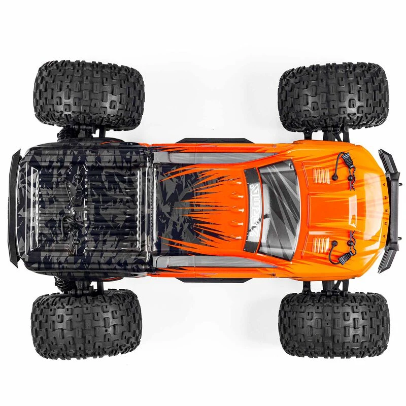 ARRMA ARA4102SV4T1 GRANITE BOOST 4X2 Mega 1/10 RTR 2WD Monster Truck Orange - Charger/Battery 3 ARRMA ARA4102SV4T1 GRANITE BOOST 4X2 Mega 1/10 RTR 2WD Monster Truck Orange - Charger/Battery - Image 3