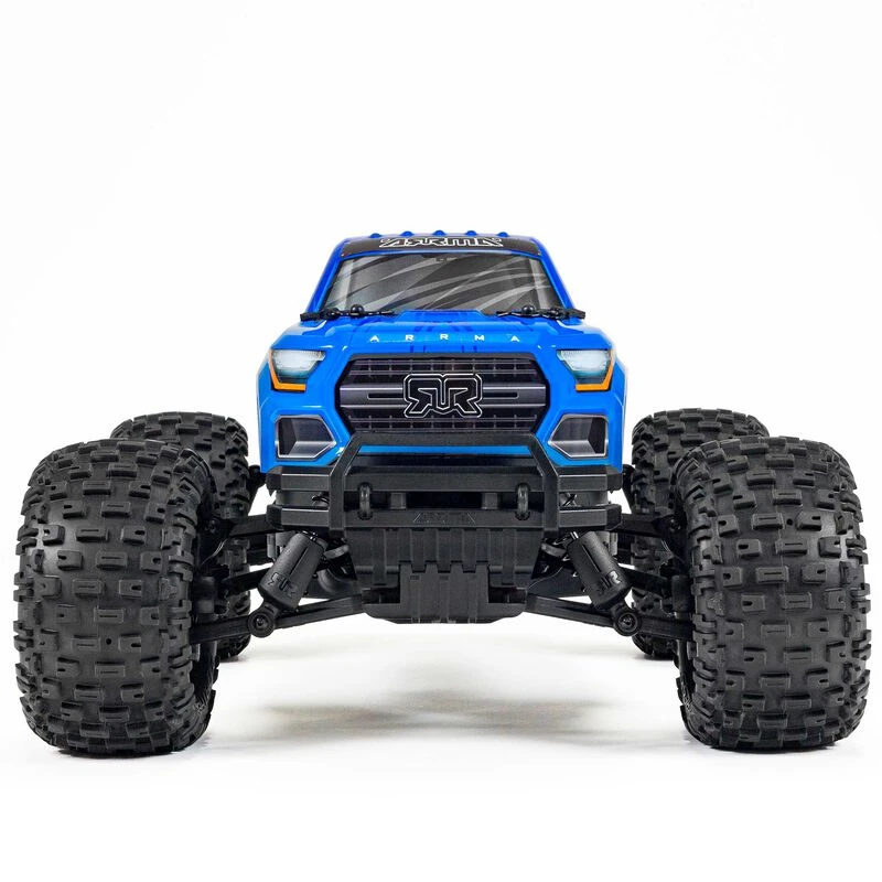 ARRMA ARA4102SV4T2 GRANITE BOOST 4X2 Mega 1/10 RTR 2WD Monster Truck Blue - Charger/Battery 3 ARRMA ARA4102SV4T2 GRANITE BOOST 4X2 Mega 1/10 RTR 2WD Monster Truck Blue - Charger/Battery - Image 3
