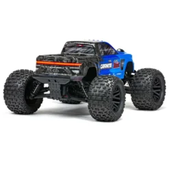 ARRMA ARA4102V4T2 GRANITE BOOST 4X2 Mega 1/10 RTR 2WD Monster Truck Blue -Traxas Vehicles Model Shop arrma ara4102v4t2 granite boost 4x2 mega 1 10 rtr 2wd monster truck blue 9