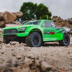 ARRMA ARA4103SV4T1 SENTON BOOST 4X2 Mega 1/10 RTR 2WD Short Course Truck Green- Charger/Battery -Traxas Vehicles Model Shop arrma ara4103sv4t1 senton boost 4x2 mega 1 10 rtr 2wd short course truck green charger battery 2
