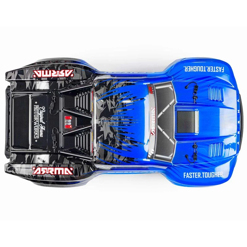 ARRMA ARA4103SV4T2 SENTON BOOST 4X2 Mega 1/10 RTR 2WD Short Course Truck Blue- Charger/Battery 5 ARRMA ARA4103SV4T2 SENTON BOOST 4X2 Mega 1/10 RTR 2WD Short Course Truck Blue- Charger/Battery - Image 5