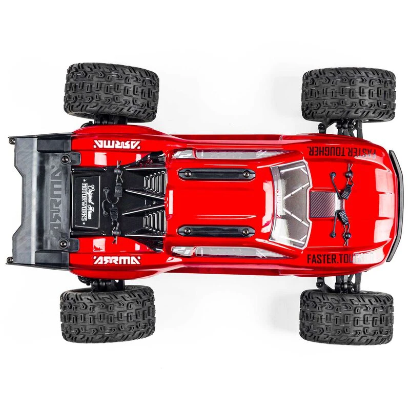 ARRMA ARA4105V4T1 VORTEKS BOOST 4X2 Mega 1/10 RTR 2WD Stadium Truck Red 5 ARRMA ARA4105V4T1 VORTEKS BOOST 4X2 Mega 1/10 RTR 2WD Stadium Truck Red - Image 5