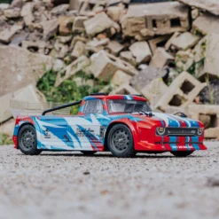 ARRMA ARA4215V3T1 1/8 Infraction 4x4 All Road Mega Resto-Mod Truck Red/White/Blue -Traxas Vehicles Model Shop arrma ara4215v3t1 1 8 infraction 4x4 all road mega resto mod truck red white blue 3 1