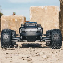 ARRMA ARA4408V2T2 1/10 KRATON4x4 4S BLX Brushless Speed Monster Truck Black/Blue -Traxas Vehicles Model Shop arrma ara4408v2t2 1 10 kraton4x4 4s blx brushless speed monster truck black blue3