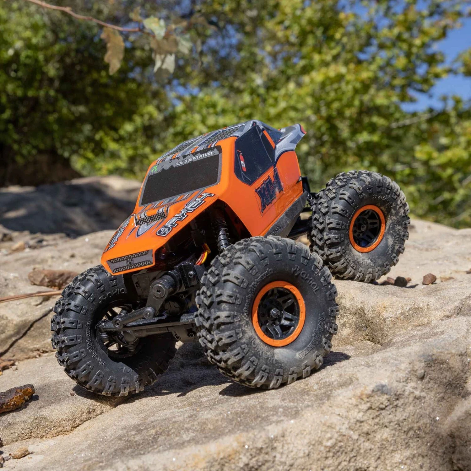 Axial AXI00003T2 AX24 XC-1 1/24 4x4 AWS (All Wheel Steer) Crawler - Orange 6 Axial AXI00003T2 AX24 XC-1 1/24 4x4 AWS (All Wheel Steer) Crawler - Orange - Image 6