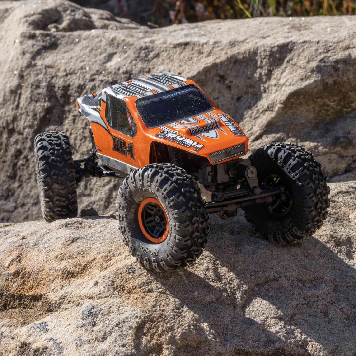 Axial AXI00003T2 AX24 XC-1 1/24 4x4 AWS (All Wheel Steer) Crawler - Orange 5 Axial AXI00003T2 AX24 XC-1 1/24 4x4 AWS (All Wheel Steer) Crawler - Orange - Image 5