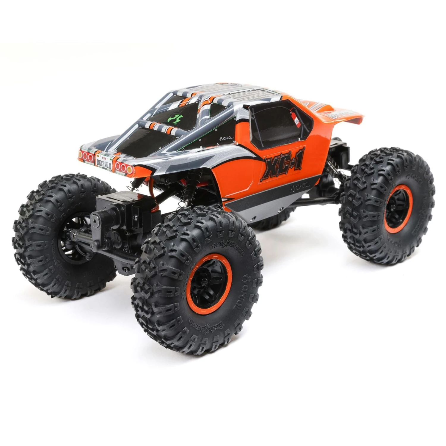Axial AXI00003T2 AX24 XC-1 1/24 4x4 AWS (All Wheel Steer) Crawler - Orange 4 Axial AXI00003T2 AX24 XC-1 1/24 4x4 AWS (All Wheel Steer) Crawler - Orange - Image 4