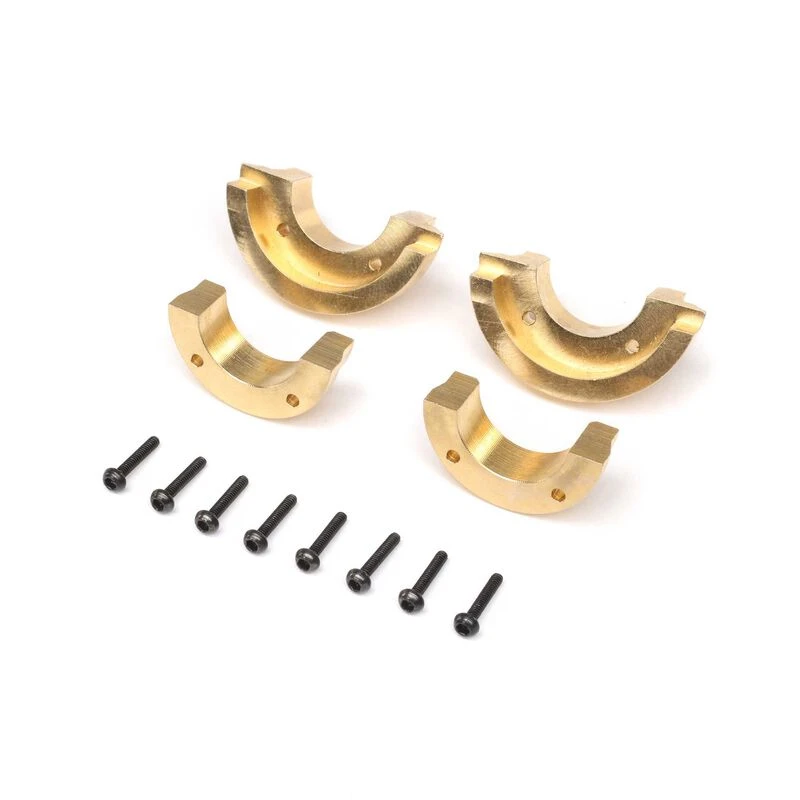 Axial AXI302004 Brass Knuckle Weights For SCX24 & AX24 (4 Pack) 1 Axial AXI302004 Brass Knuckle Weights For SCX24 & AX24 (4 Pack)