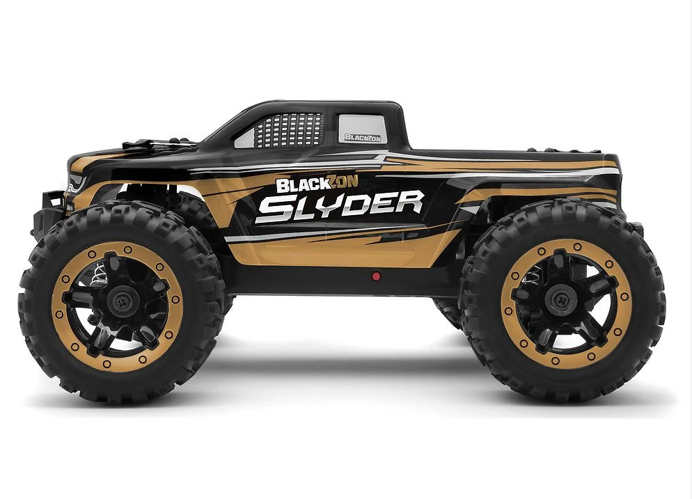 BlackZon 540101 Gold Slyder 1/16 RTR 4WD Monster Truck 2 BlackZon 540101 Gold Slyder 1/16 RTR 4WD Monster Truck - Image 2