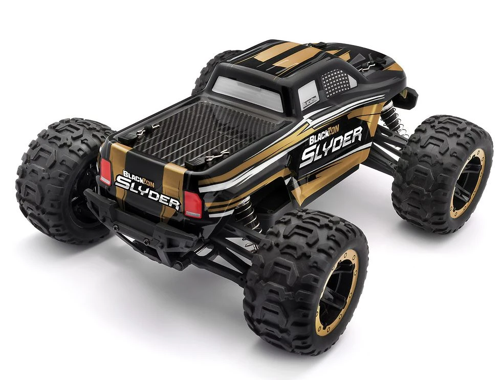 BlackZon 540101 Gold Slyder 1/16 RTR 4WD Monster Truck 3 BlackZon 540101 Gold Slyder 1/16 RTR 4WD Monster Truck - Image 3