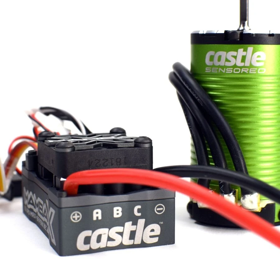 Castle Creations 010-0155-14 Mamba X SCT 25.2V Water Proof ESC With 2100kV Motor 1 Castle Creations 010-0155-14 Mamba X SCT 25.2V Water Proof ESC With 2100kV Motor