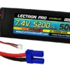 Common Sense RC (2S5200-505) Lectron Pro 2S 7.4V 5200mAh 50C Lipo Battery With EC5