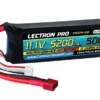 Common Sense RC Lectron Pro 3S 3S 11.1V 5200mAh 50C Lipo Battery With Deans