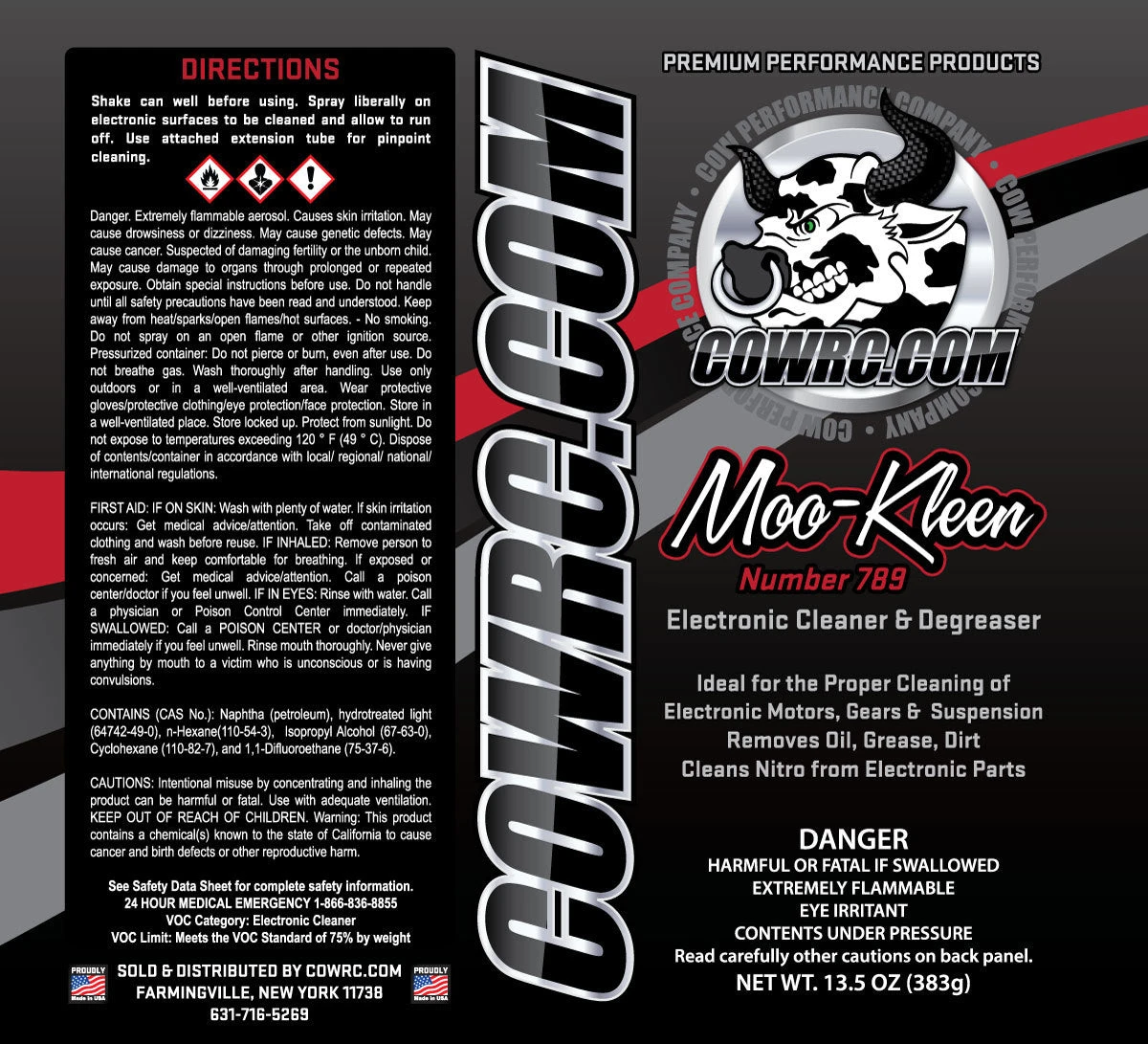 COW RC Moo-Kleen Cleaner And Degreaser Spray 2 COW RC Moo-Kleen Cleaner And Degreaser Spray - Image 2