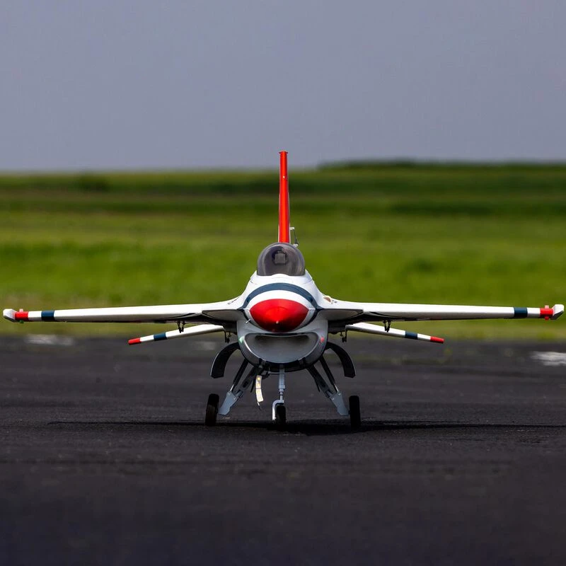 E-flite EFL87970 F-16 Thunderbird 80mm EDF Jet ARF Plus With ASX3 And Safe Select 7 E-flite EFL87970 F-16 Thunderbird 80mm EDF Jet ARF Plus With ASX3 And Safe Select - Image 7