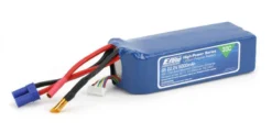 E-flite B50006S30 MAh 6S 22.2V 30C LiPo Battery With EC5 Connector