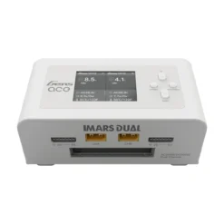 Gens Ace Imars Dual Port AC/DC RC Battery Balance Charger - White