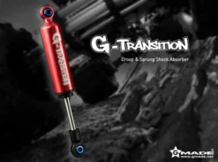 Gmade 20501 Red 80mm G-Transition Shocks For 1/10 Crawler 4 Pack