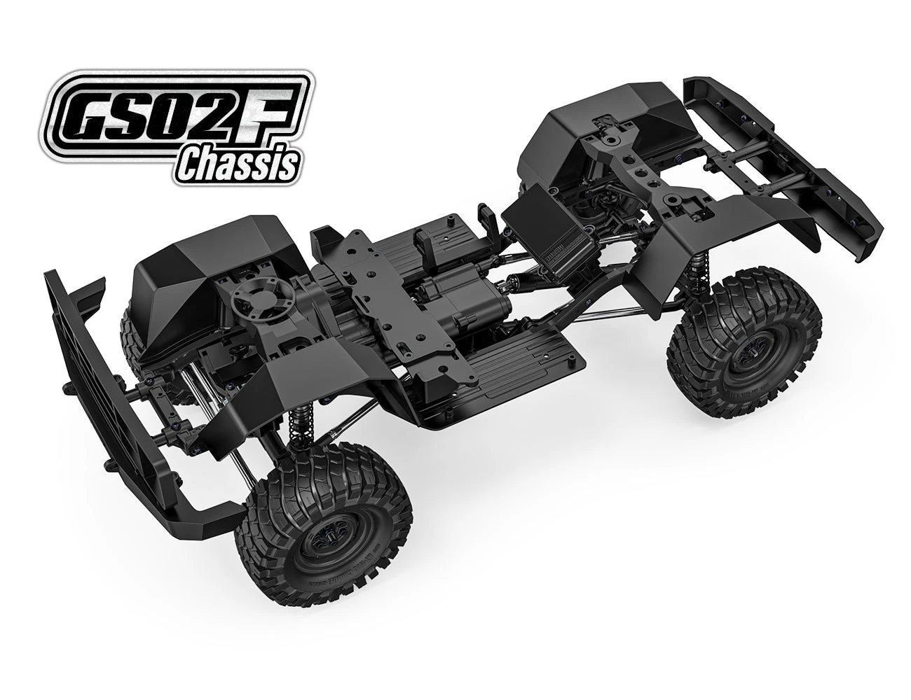 GMade 57007 1/10 GS02F Military Buffalo TS Scale Crawler Kit 2 GMade 57007 1/10 GS02F Military Buffalo TS Scale Crawler Kit - Image 2