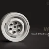 Gmade 70106 1.9" VR01 Beadlock Wheels White 2 Pack