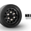 Gmade 70224 1.9" NR01 1/10 Scale Crawler Beadlock Wheels Black 2 Pack