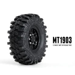Gmade 70284 1.9 MT1903 Off-Road Tires For 1/10 Crawler 2 Pack