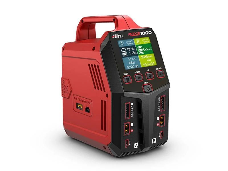 HiTec 44401 RDX2 Pro High Power 1000W Multi-type RC Battery Charger And Power Supply 2 HiTec 44401 RDX2 Pro High Power 1000W Multi-type RC Battery Charger And Power Supply - Image 2