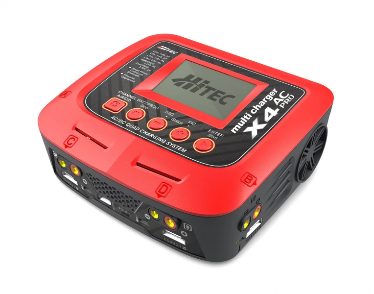HiTec 44254 X4 AC PRO AC/DC Multicharger 1 HiTec 44254 X4 AC PRO AC/DC Multicharger