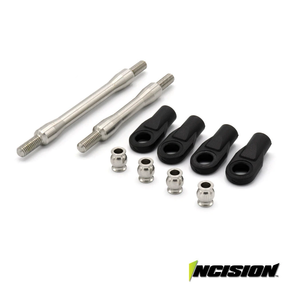 Incision By Vanquish IRC00202 Stainless Steel Drag Link And Panhard For VS4-10 TRX-4 Axle Swap 1 Incision By Vanquish IRC00202 Stainless Steel Drag Link And Panhard For VS4-10 TRX-4 Axle Swap