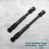 JunFac 90047 Scale Hardened Steel Driveshafts For Traxxas TRX-4 324mm WB