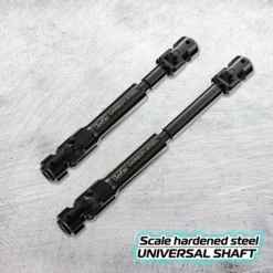 JunFac 90047 Scale Hardened Steel Driveshafts For Traxxas TRX-4 324mm WB