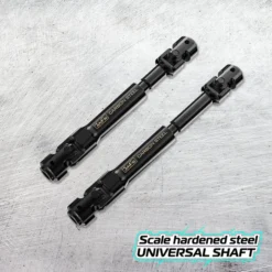 JunFac 90048 Scale Hardened Steel Driveshafts For Traxxas TRX-4 312mm WB