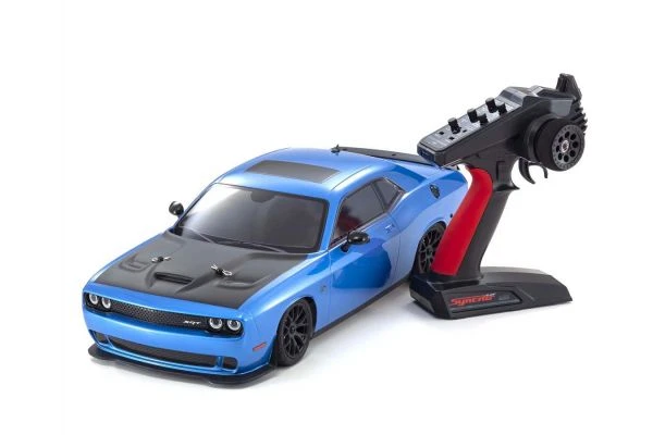Kyosho 34415T2 1/10 RTR 4WDFAZER Mk2 2015 Dodge Challenger Hellcat B5 Blue 4 Kyosho 34415T2 1/10 RTR 4WDFAZER Mk2 2015 Dodge Challenger Hellcat B5 Blue - Image 4