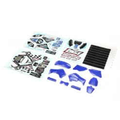 LOSI 260001 Blue Plastics With Wraps For PROMOTO-MX