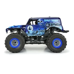 LOSI 359313 Grave Digger Ice (Blue) Painted Body For LMT Monster Truck -Traxas Vehicles Model Shop losi 359313 grave digger ice blue painted body for lmt monster truck 3