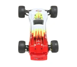 LOSI LOS01015T1 1/18 Mini-T 2.0 RTR 2WD Truck Red And White -Traxas Vehicles Model Shop losi los01015t1 1 18 mini t 2 0 rtr 2wd truck red and white 3