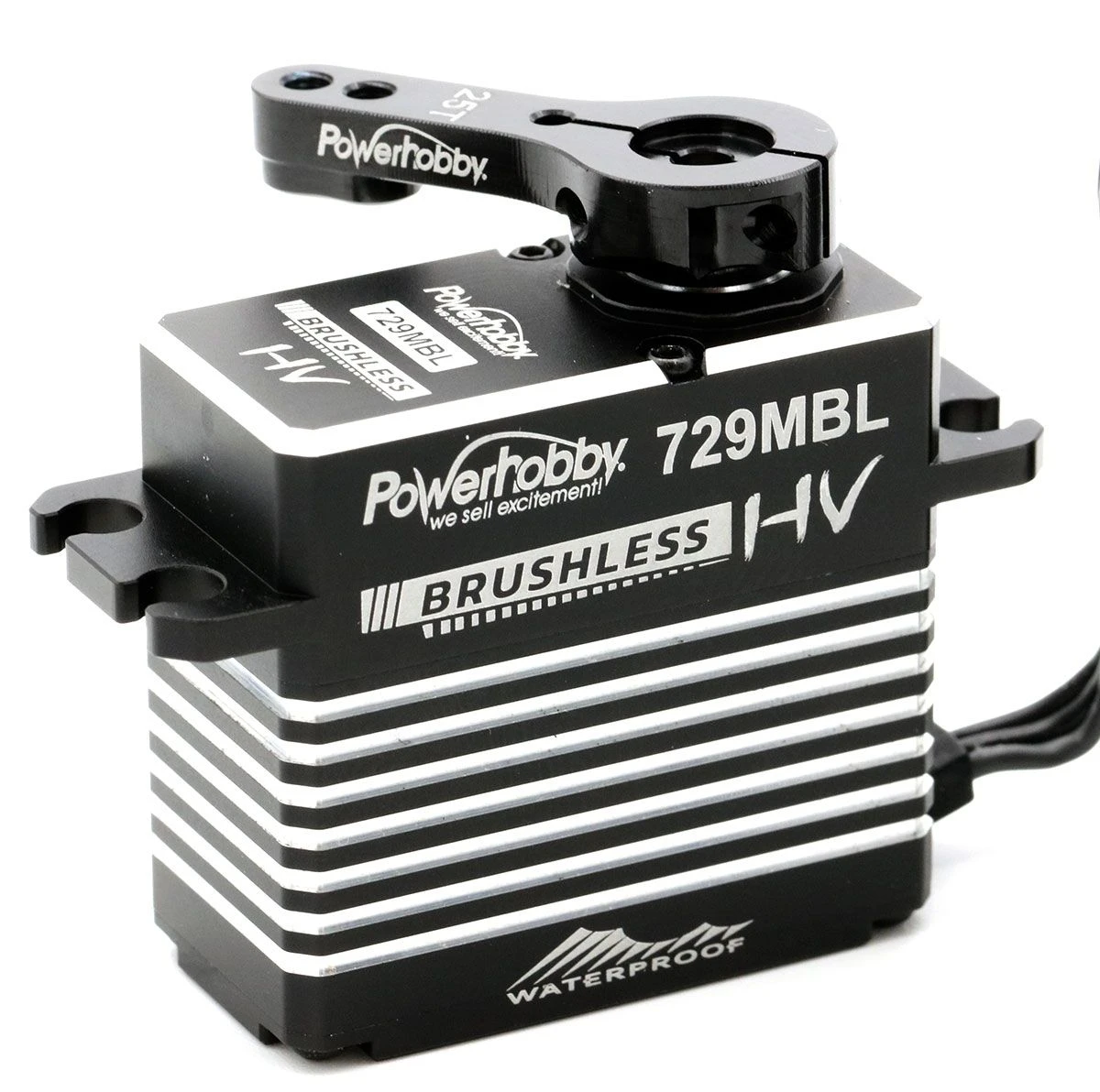 Powerhobby 729MBL HV Waterproof Brushless Steel Gear Servo 2 Powerhobby 729MBL HV Waterproof Brushless Steel Gear Servo - Image 2