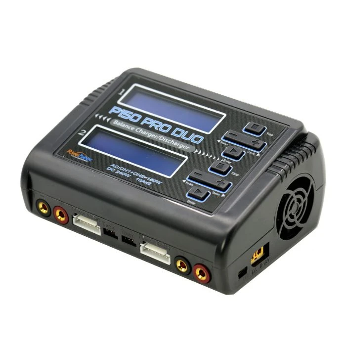 Powerhobby PH150 DUO 10A 150W/240W AC/DC Dual LiPo Charger 1 Powerhobby PH150 DUO 10A 150W/240W AC/DC Dual LiPo Charger