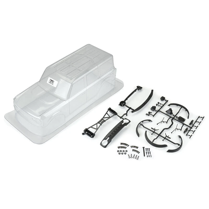 Pro-Line 3570-00 2021 4 Door Bronco Clear Body 1/10 Crawlers With 12.3" Wheelbase 4 Pro-Line 3570-00 2021 4 Door Bronco Clear Body 1/10 Crawlers With 12.3" Wheelbase - Image 4