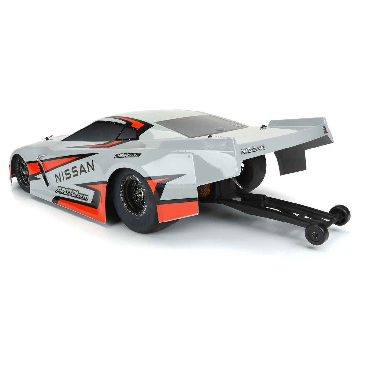 PROTOForm 1585-14 Nissan GT-R 35 Pro Mod Tough Color Gray Body 1/10 Drag Cars 3 PROTOForm 1585-14 Nissan GT-R 35 Pro Mod Tough Color Gray Body 1/10 Drag Cars - Image 3