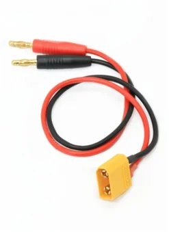 Racers Edge 1618 Male XT90 To 4mm Bullets Charge Lead