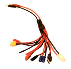 Racers Edge 1624 7 Function Charge Adapter With 4mm Bulltes