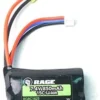 Rage RC C1825 7.4V 850MAH Lipo Battery (R18MT)