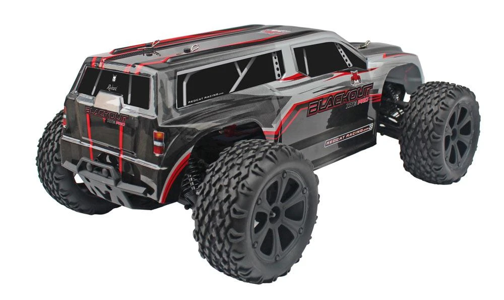 Redcat Racing 1/10 Blackout XTE PRO 4x4 Brushless Monster Truck SUV Silver 2 Redcat Racing 1/10 Blackout XTE PRO 4x4 Brushless Monster Truck SUV Silver - Image 2